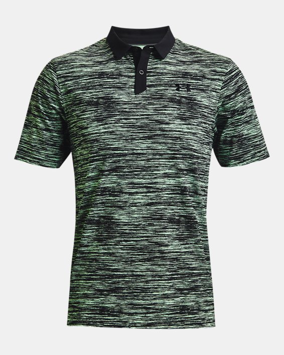 Men's UA Iso-Chill Twist Polo, Green, pdpMainDesktop image number 4